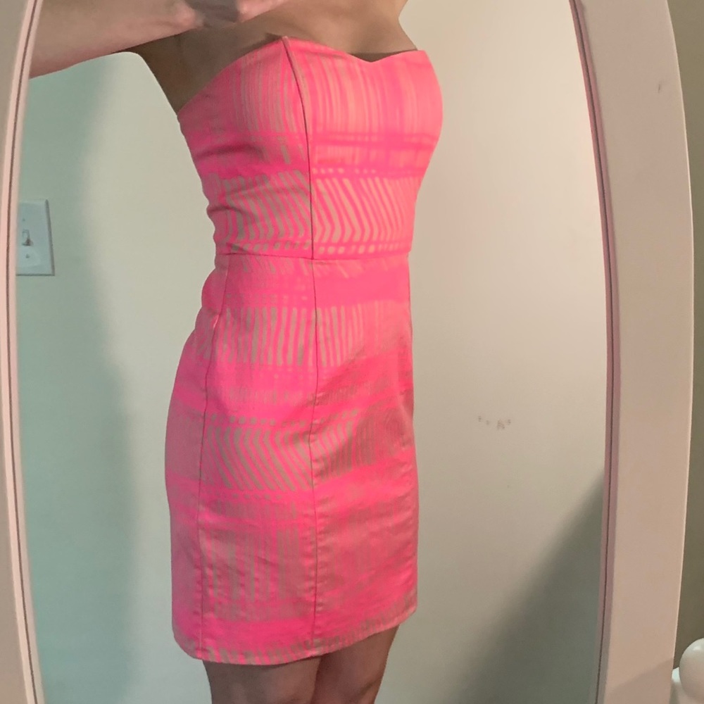 H&M Dress- strapless, shift, a-line
